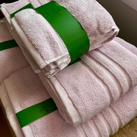 ♠️KATE SPADE Lavender Bath Towel Set 🛁 NWT🛁 - Picture 12 of 15